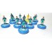 Subbuteo Andrew Table Soccer Tottenham away kit 2018-19 on RSB Professional Bases bases
